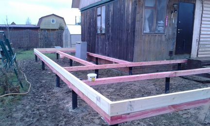 Фундамент на винтовых сваях