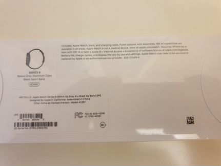 Новые Apple Watch Series 6 GPS 40mm Aluminum Black