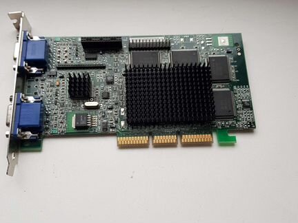 Видеокарта Matrox G4+mdha32G