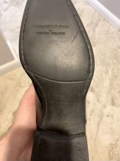 Туфли классические officine creative черного цвета