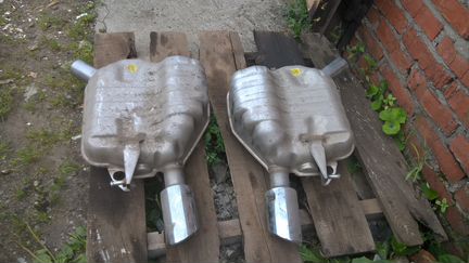 Глушитель Audi A6 4G0253612C