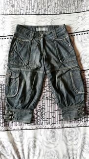 Бриджи джинсовые 27 Новые