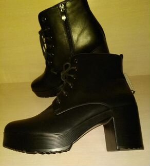 Новые ботинки на платформе,размер 41