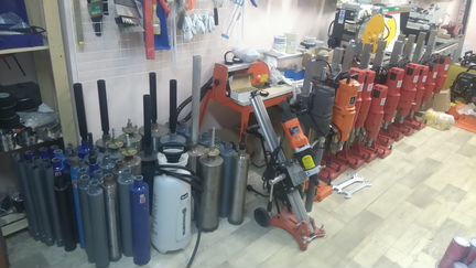 Алмазная сверлильная установка ов 160 ручная