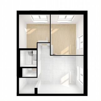 2-к квартира, 52.1 м², 19/33 эт.