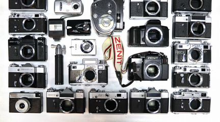 Фотоаппараты (25 штук) и принадлежности №4