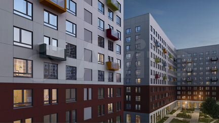 1-к квартира, 39.7 м², 8/14 эт.