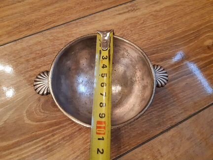 Икорница тарелка Christofle антиквариат винтаж