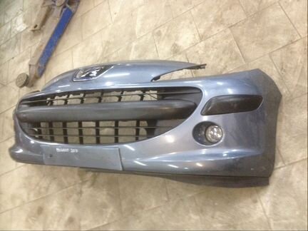 Передний бампер Пежо 207