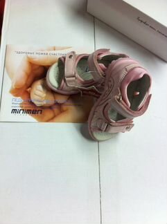 Новые кожаные ортоп Сандалии Минимен