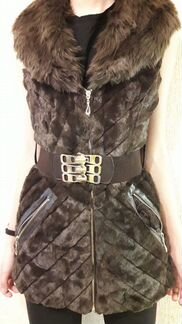Жилет женский меховой