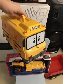 Автобус кейс Polly RoboCar в идеале