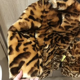 Шуба цигейковая детская