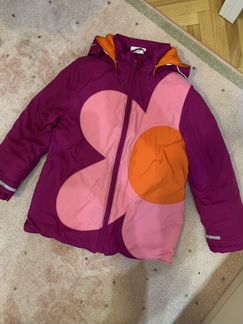 Куртка зимняя hanna anderson 6-7 лет