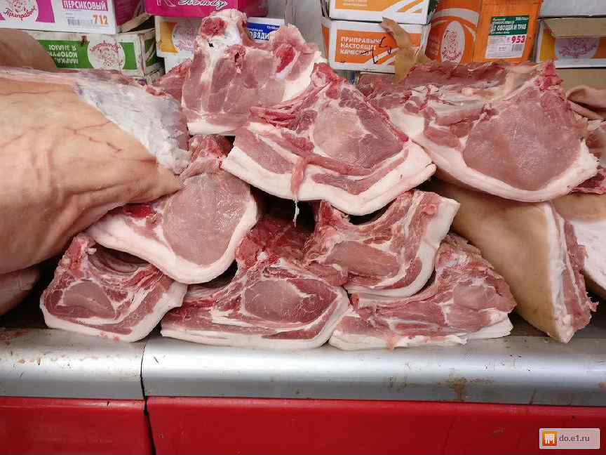 Продается мясо свинины.