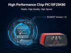 Сканер ELM 327 Bluetooth V1.5 OBD2 Ancel