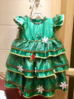 Платье «Ёлочка» (новое) размер 110