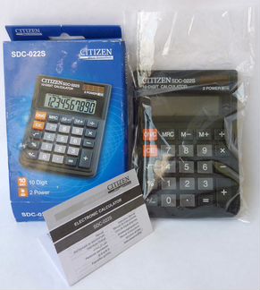 Калькулятор настольный citizen SDC-022S