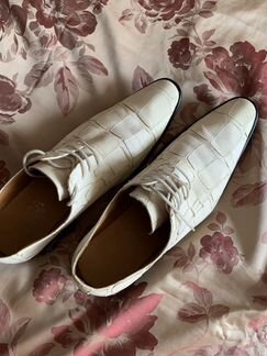 Туфли цвет слоновой кости 44 р Италия, Luca Trucer