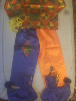Костюм Петрушки 110-116.(28 размер)