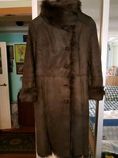 Дублёнку из натурального меха ягненка