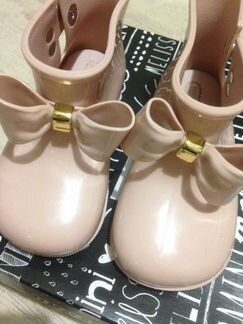 Новые mini Melissa сапоги 25-26 размер