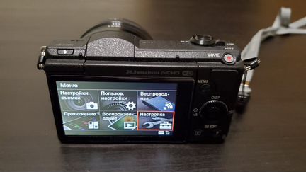 Фотоаппарат sony a5100 + объектив sony E20 F2.8