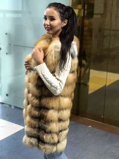 Жилетка из песца