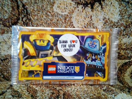Коллекционные карточки Lego Nexo Knights