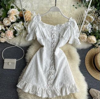 Новое хлопковое платье