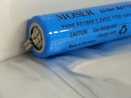 Аккумулятор для Moser Li+Pro IFR18650