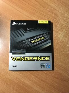 Память оперативная DDR3 Corsair 2x4Gb 1600MHz