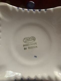 Декоративный самовар. Гжель