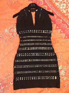 Вечернее платье Ugo Zaldi из салона Plumage чёрное