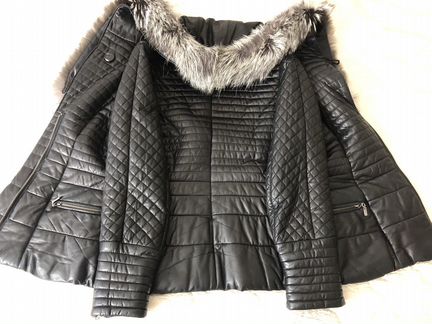 Куртка из натуральной кожи