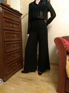 Широкие брюки и блузка Франция новое