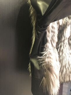 Куртка - жилет с чернобуркой 48р