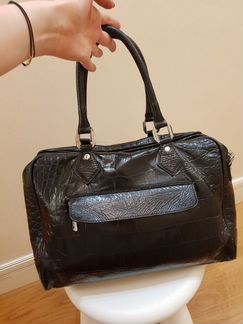 Сумка - портфель кожаная