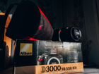 Фотоаппарат Nikon d3000+Nikon 50mm 1.4