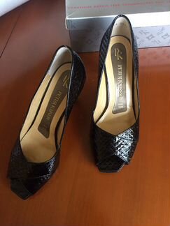 Туфли Peter Kaiser Германия,кожаные, черные