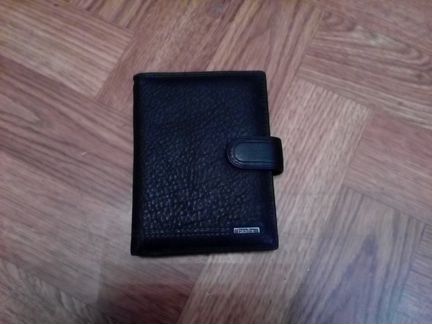 Кожаный кошелек, мужской