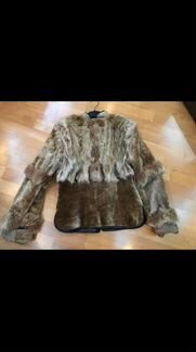 Шуба песец/мутон