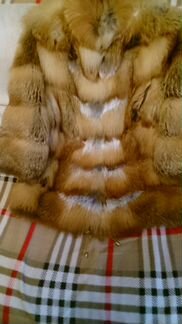 Полушобок из лисы