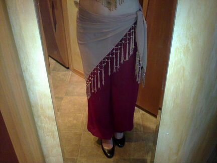 Платок пояс для танца живота и пляжа