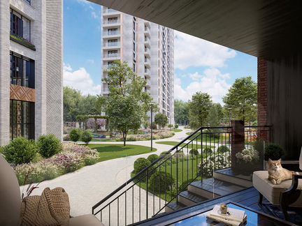 1-к квартира, 46.7 м², 8/21 эт.