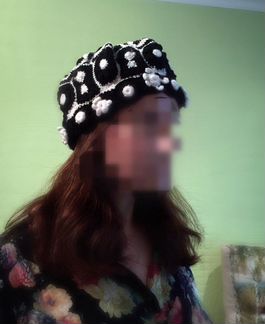 Шапка-берет