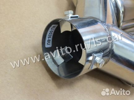 Насадка на глушитель HJ-3026-BU на левую сторону