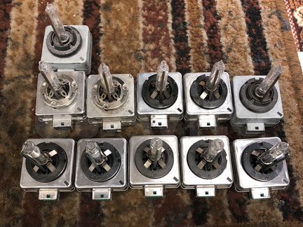 Лампы ксенон б/у D1S, D3S D5S