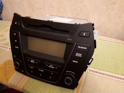 Штатная магнитола Hyundai Santa Fe 2012-18 новая