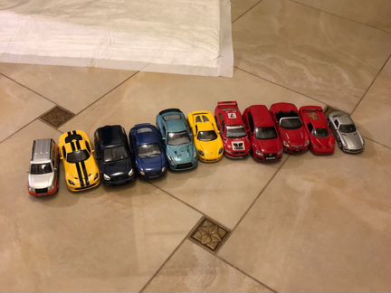 Набор машин -машины 21-го века